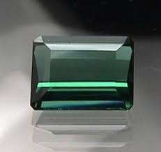 Dark Green Banquette Cut Natural Tourmaline 2.00cts