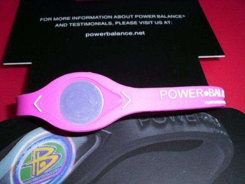 Power Balance Silicone Wristband Bracelet  - PINK - XLARGE - FREE SHIPPING