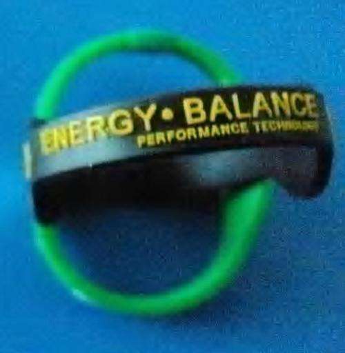 Silicon Bracelets - Performance - Balance - Energy - BLACK - WHITE LETTERS - MEDIUM