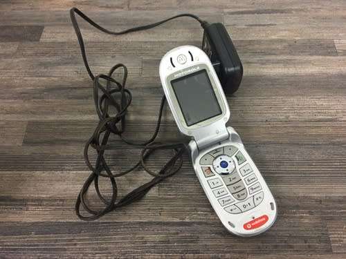 Motorola clamshel opening phone, unknown model