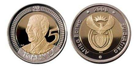 Mandela 90th Birthday R5 Sealed bag (20 coins) - BID PER BAG of 20 COINS!!!