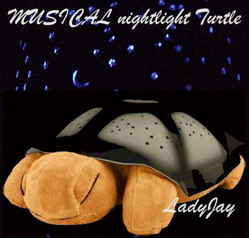 *** M*u*s*i*c*a*l *** CONSTELLATION STAR LIGHT Turtle ***Have a L@@K