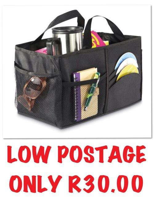 ***SAVE  LOW, LOW SHIPPING R30*** CAR CONSOLE ORGANISER