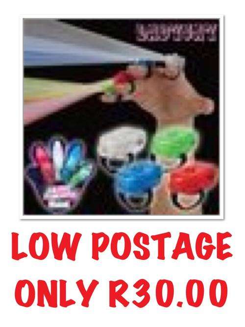 ***SAVE  LOW, LOW SHIPPING R30 - LAZER FINGERS - boyz, gals, young or old - HOURS OF FUN!!