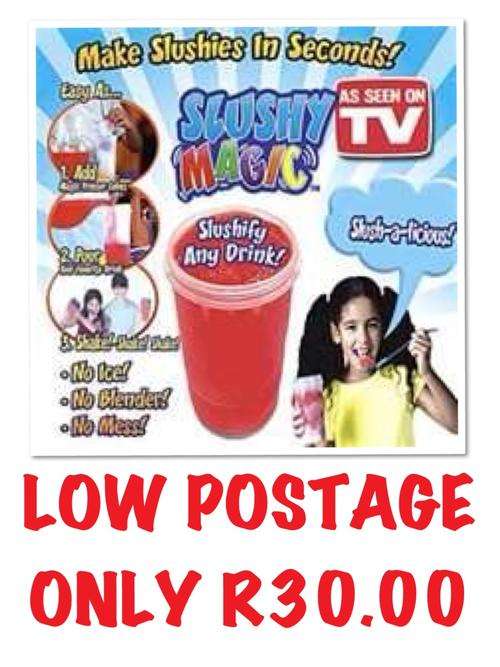 ***SAVE  LOW, LOW SHIPPING R30*** - ***SLUSHY MAKER*** In SECONDS