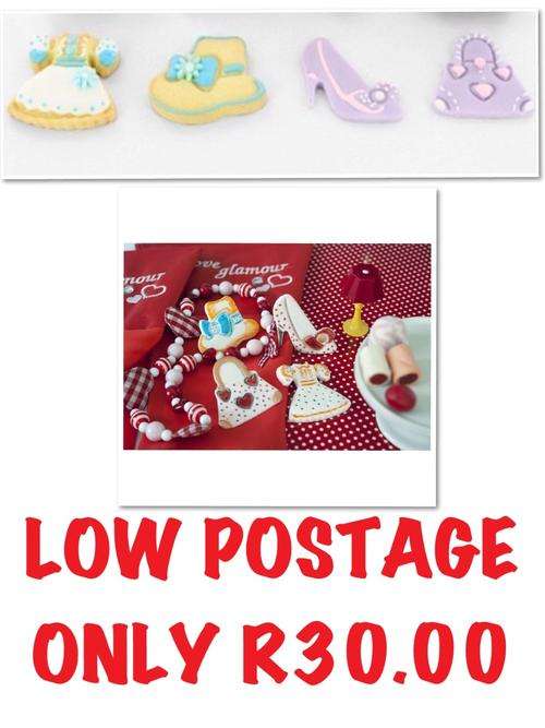 ***SAVE  LOW, LOW SHIPPING R30*** LADY COLLECTION  - set of 4 cookie plungers