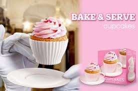 ***SAVE LOW LOW SHIPPING R30*** Bake & Serve TeaCupcakes 8 Piece  - A nice XMAS present idea