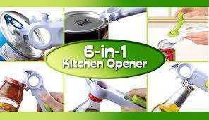 6 in 1 OPENER - a must have for everyone!