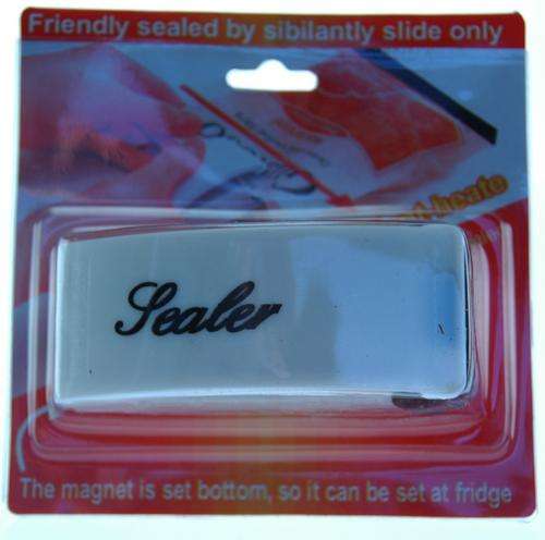 ***Crazy R1 Start *** SEALER FOR PLASTIC BAGS WITH MAGNET FOR EASY STORAGE