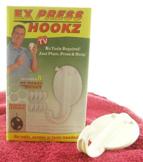 AS SEEN ON TV - EXPRESS HOOKS ***NO TOOLS REQUIRED***