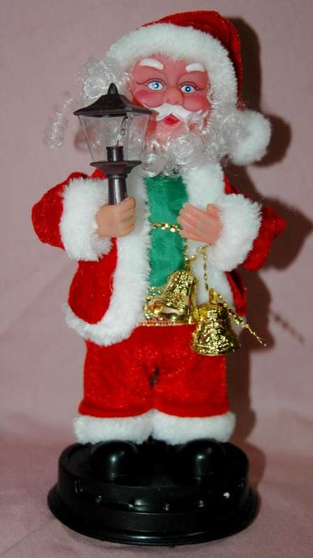 ***NEW*** MUSICAL MOVING SANTA WITH GLOWING LIGHT