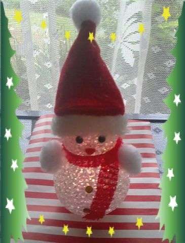 clearout - XMAS LIGHT CHANGING LIGHT SNOWBALLS