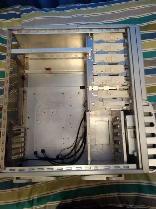 3D Aurora Gigabyte Stainless Steel Gaming case chassis