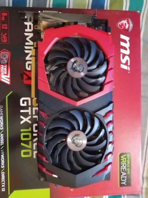 GTX 1070 MSI TWIN FROZR VI 8GB graphics card