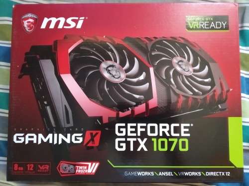 GTX 1070 MSI TWIN FROZR VI 8GB graphics card
