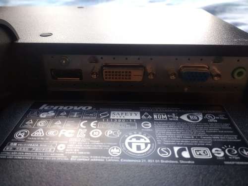 Lenovo Monitor LT1952pwD 19` DVI,DP,VGA