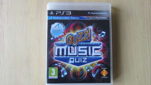PS3 - Buzz! - Controllers and 2x Games