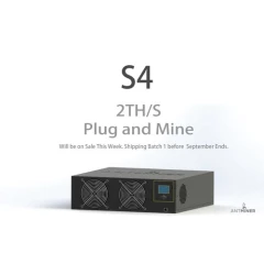 Antminer S4 Bitcoin Miner