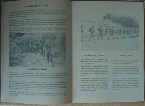 1 Parachute Battalion recruitment booklet Become a Paratrooper, 16 pages, photos