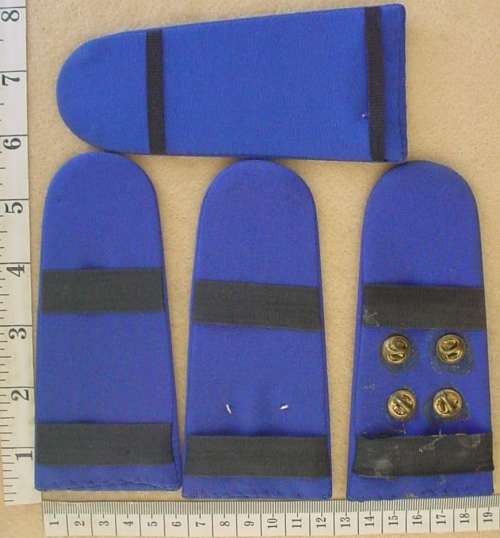 South African Traffic Police rank epaulettes, metal ranks (Traffic Officer)