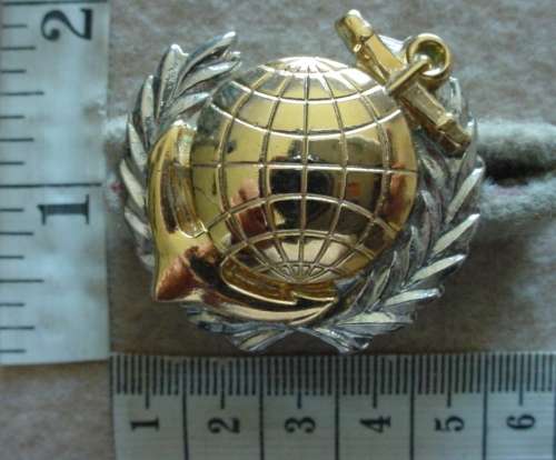 South African Navy Marines breast badge, Dress Uniform, current issue (SA Marine)