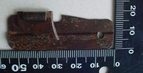 South African Army ration pack can opener, 1970's (SADF Border War period rat pack)