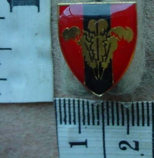 Southern Cape Command Provost Unit cravat badge, all pins (Military Police)