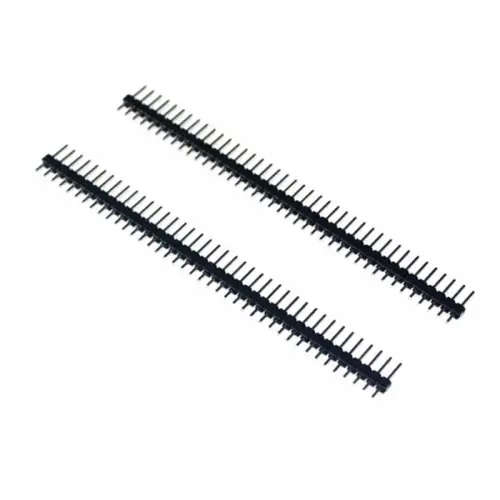 2.54mm Pitch 40Pin Male Single Row Pin Header Strip Connector for Arduino