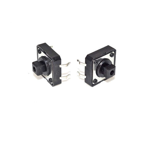 12 * 12 * 7.3mm Square Head 4 Feet Of Vertical Switch Button Push Button Switch