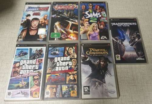 7 PSP games