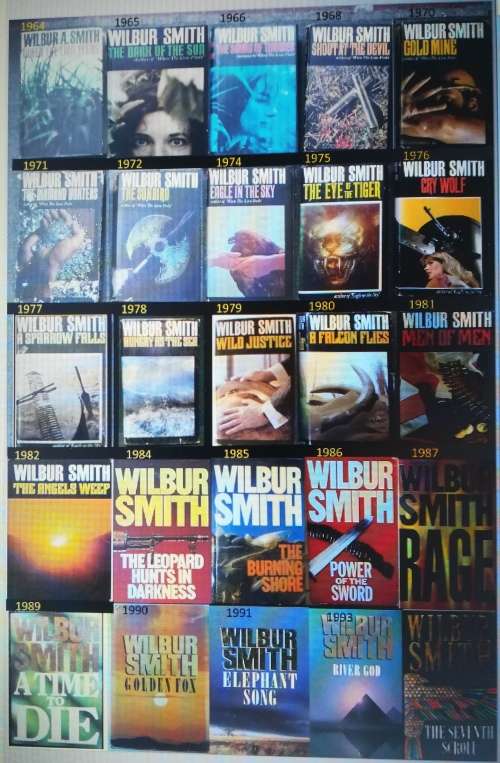 Wilbur Smith full set of earliest publications and more