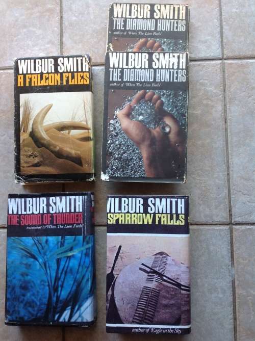 Wilbur Smith full set of earliest publications and more