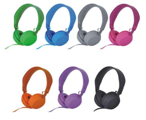 Bass Boom Music Headphones, Headsets with Microphone for call answering.