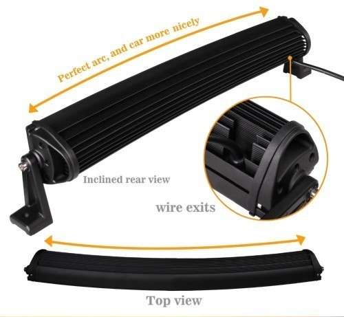 CURVED LED BAR LIGHT 120W