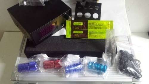 Tattoo Machine Kit - Comes with 7 ink colours