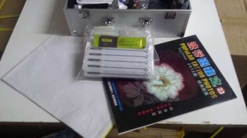 Tattoo Machine Kit - Comes with 7 ink colours