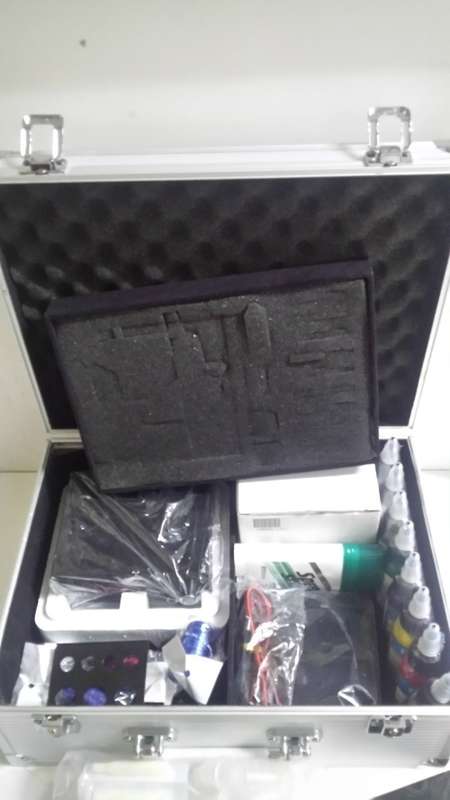 Tattoo Machine Kit - Comes with 7 ink colours