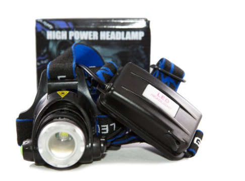 COB High Powered T6 LED Headlamp