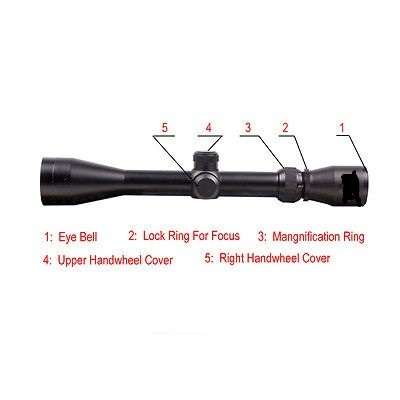 3-9X40 Multi-X  Bushnell Rifle Scope
