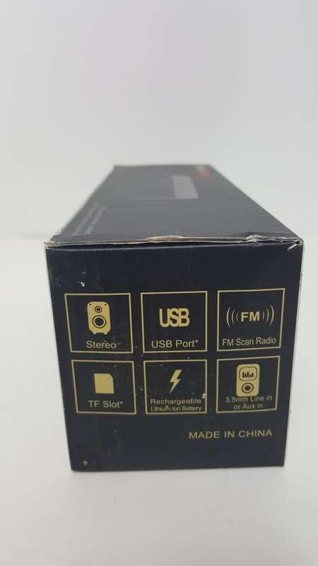 stereo speaker with fm radio