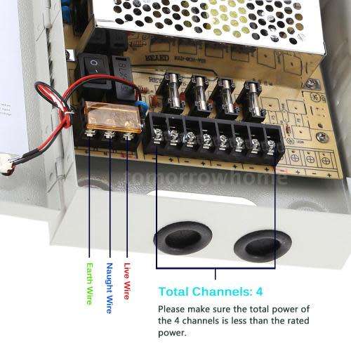 CCTV Surveilence camera Power supply 30A