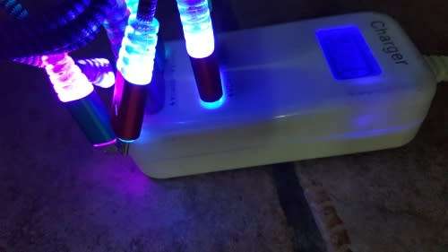iPhone USB Cable -LED Data & Charging Cable for iPhone/iPad