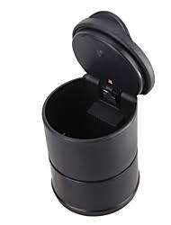 Portable Car Cigarette Ashtray Cup With LED Light Blue