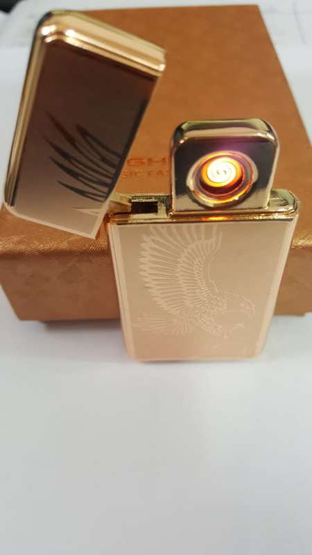 Electronic USB Rechargeable Cigarette Lighter HB-105