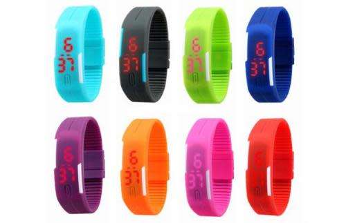 Ultra Thin LED Watch Unisex Digital Sports Watch