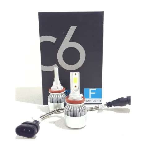 C6 H8/H9/H11 40W LED Head Light Kit - H11 12V~24V LED Headlights