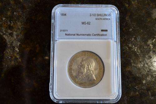1894 Half crown - MS-62