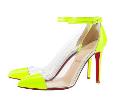 Very Trendy Bright Yellow pumps
