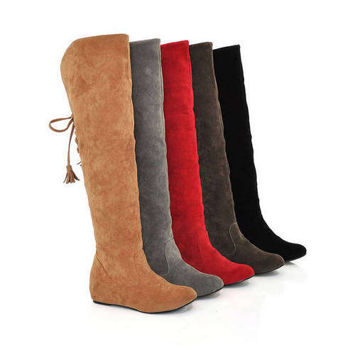 Ladies Flat Winter Boots