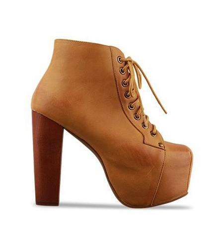 Ladies platform funky boots
